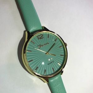 Turquoise Geneva Women’s Watch
